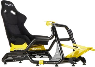 Siège de simulation OPLITE Cockpit GTR S8 ELITE FORCE Jaune