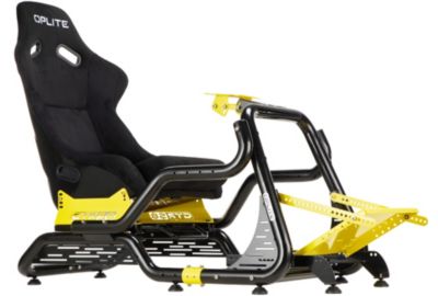 Siège de simulation OPLITE Cockpit GTR S8 ELITE FORCE Jaune