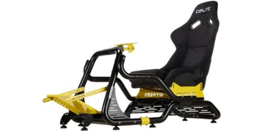 Siège de simulation OPLITE Cockpit GTR S8 ELITE FORCE Jaune