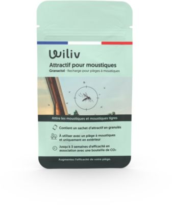 Appareil anti moustique WILIV attractif odorant
