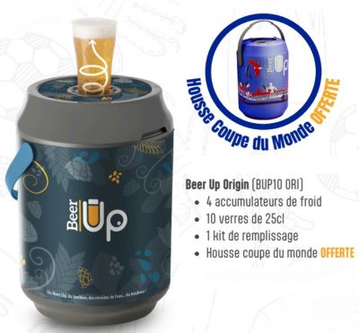 Tireuse à bière BEER UP BUP10 CDM  spécial coupe du monde