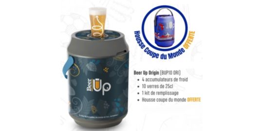 Tireuse à bière BEER UP BUP10 CDM  spécial coupe du monde