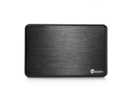 Boitier disque dur HEDEN 2.5'' USB 3.0 finition Alu Noir Mat