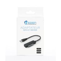 Adaptateur SATA HEDEN USB3.0 HDD/SSD 2.5'' SATA Noir