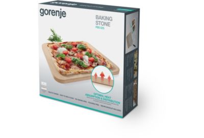 Pierre à pizza GORENJE PBS02S Pierre, pelle et livre recettes