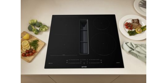 Plaque induction aspirante GORENJE GEH6432BSCWF