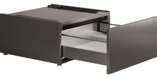 Tiroir ASKO de rangement bas titanium