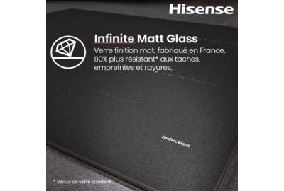 Plaque induction HISENSE HI63218SR InfiteMattGlass