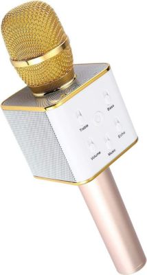 HOBBYTECH Microphone sans fil Bluetooth Q7 Or