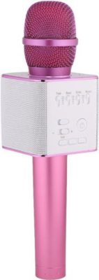 HOBBYTECH Q9 - Microphone sans fil Karaoke Or rose