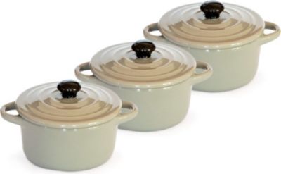 Mini cocotte HOBBYTECH Lot de 3 Minis cocottes Grise
