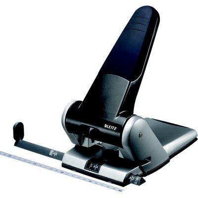 Perforeuse LEITZ Heavy Duty Noire 65 Feuilles Perforeuse LEITZ Heavy Duty Noire 65 Feuilles