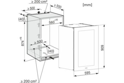 Cave à vin encastrable MIELE KWT6422iG-1 obsw