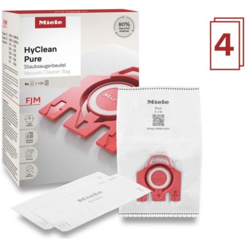 Sac aspirateur MIELE HyClean Pure FJM x4 Boulanger