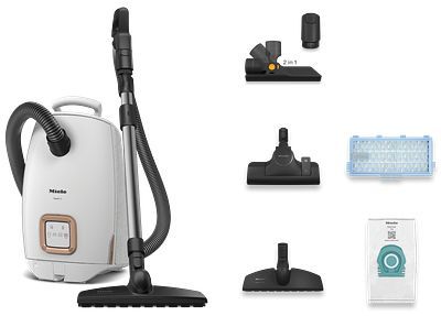 Aspirateur avec sac MIELE Guard L1 Parquet Blanc