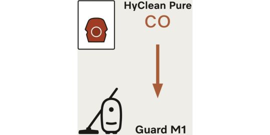 Sac aspirateur MIELE XL HyClean Pure CO 8 sacs 3.5L