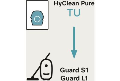 Sac aspirateur MIELE XL HyClean Pure TU 8 sacs 3.5L