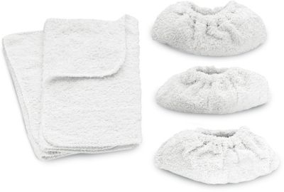 Serpillière Microfibre pour Sol, pour Kärcher SC1 SC2 SC4 SC5, Lingettes  Microfibres Vapeur Lavables, Lingettes Remplacement, avec 4 Pièces Brosses  de Nettoyage : : Cuisine et Maison