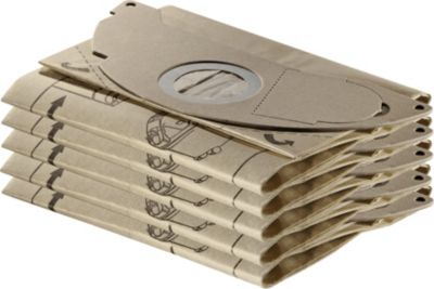 vhbw 10 sacs d'aspirateur, filtre en papier compatible avec aspirateur  Kärcher VC 5000, 5000 - 5999, 5200, 5300, 6000 - 6999, 6100