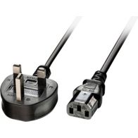 Câble alimentation LINDY Câble électrique secteur IEC  UK 5m