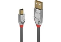 Câble USB LINDY 2.0 vers Mini USB B mâle