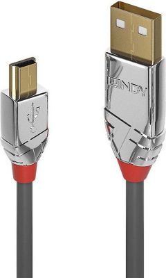 Câble USB Mini LINDY 2.0 vers Mini USB B mâle
