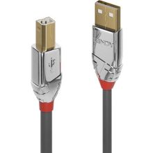 Câble USB LINDY Câble USB 2.0 imprimante Type AB Cromo