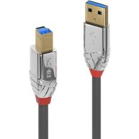 Câble USB LINDY Câble USB 3.2 Type A vers B 5Gbps Cromo