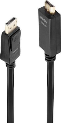 Câble DisplayPort LINDY vers HDMI 10.2Gbps