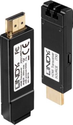 Extendeur LINDY Extendeur HDMI 4K sur fibre jusqu'à 300m