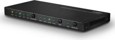 Switch HDMI LINDY Commutateur HDMI 4 entrées audio