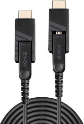 Câble HDMI LINDY Câble micro HDMI 2.0 HD hybrid 40 mètres