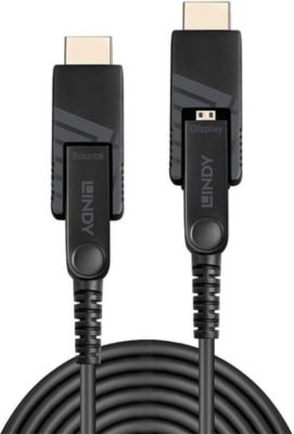 Câble HDMI LINDY Câble micro HDMI 2.0 HD hybrid 40 mètres