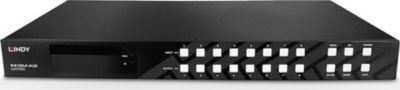 Switch HDMI LINDY Matrice HDMI 8 entrées 8 écrans UHD 4K
