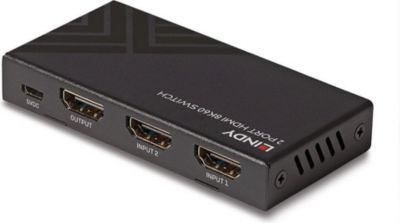 Switch HDMI LINDY Commutateur HDMI 2.1 8K 60Hz 2 entrées