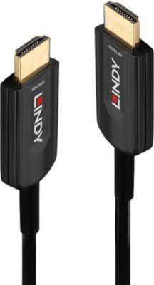 Câble HDMI LINDY Câble HDMI 2.1 fibre hybride 10 mètres