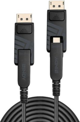 Câble DisplayPort LINDY Hybride Fibre Optique connecteurs DP