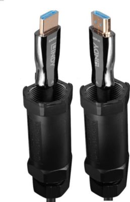 Câble HDMI LINDY Câble HDMI 2.1 blindé sur fibre 4K 10m