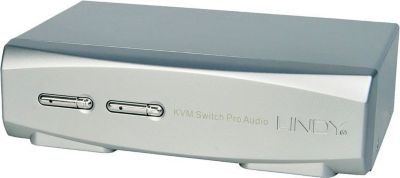 LINDY KVM DisplayPort 1.2 USB 2.0 2 ports