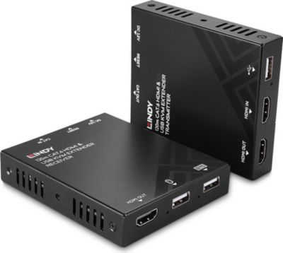 Extendeur LINDY Extendeur HDMI HD & USB sur RJ45
