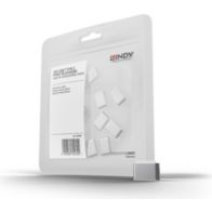 Carte ethernet LINDY Verrous de ports USB Type C blanc 10