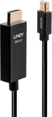 Câble DisplayPort LINDY actif vers HDMI avec HDR