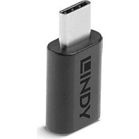 Adaptateur USB LINDY 3.2 Type C mâle femelle