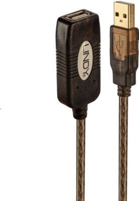 Rallonge USB LINDY Rallonge USB 2.0 amplifiée 20m