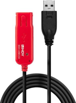 Rallonge USB LINDY active USB 2.0