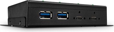 Hub LINDY Hub USB 3.1 type C Gen 2 4 ports métal