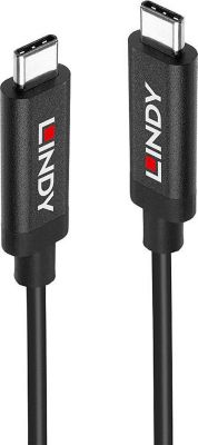 LINDY Câble USB 3.1 Gen2 Type C actif 5m