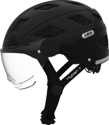 Casque WEGOBOARD Casque ABUS Hyban + Noir avec LED Arrièr