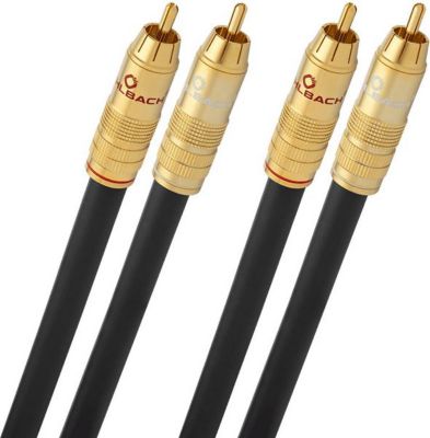 Câble RCA OEHLBACH NF 214 Master Noir (1 m) Câble RCA OEHLBACH NF 214 Master Noir (1 m)