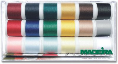 Bobines de fil MADEIRA de 18 bobines de fil Z2497